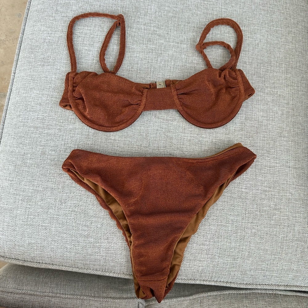 Copper 2 piece bikini set